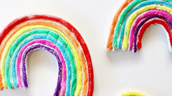 salt dough rainbow sculpture
hennathome
arts and crafts for kids
